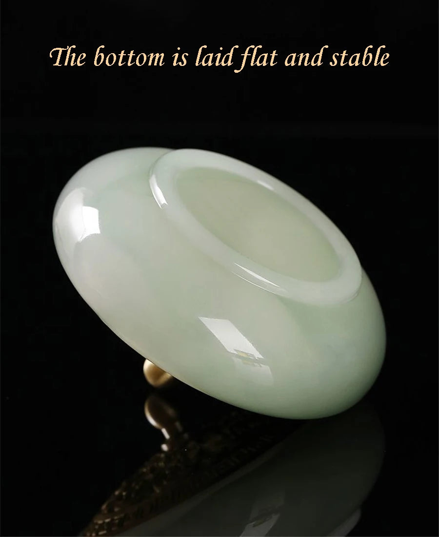 Cloud Mist Serenity Jade Incense Burner – Ancient Zen Elegance