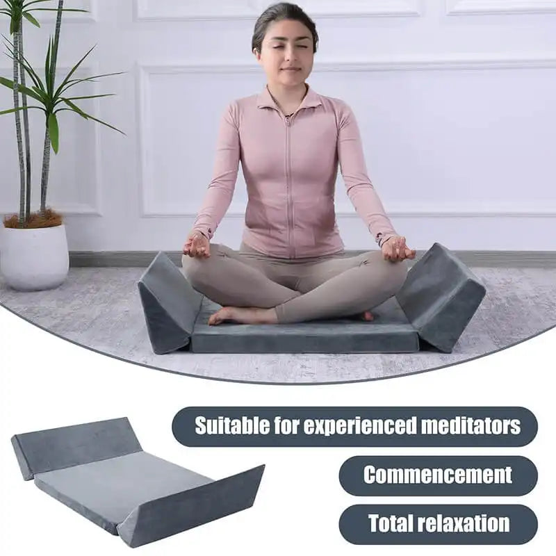 Adjustable Meditation Cushion — Embrace Stillness, from Commencement to Mastery