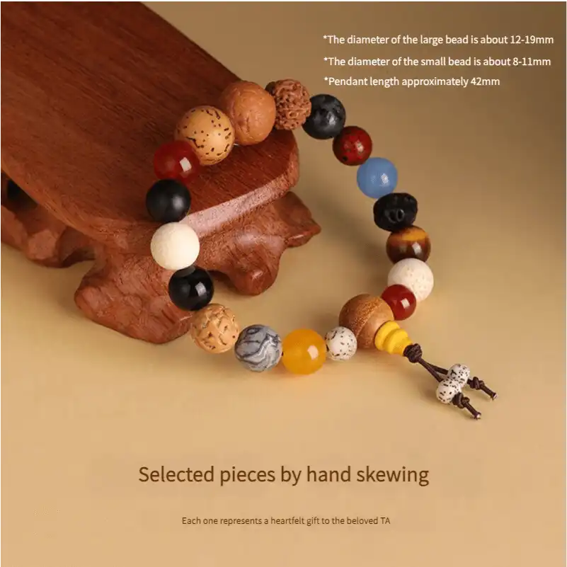 Sacred 18 Bodhi Seed Bracelet | Ancient Wisdom Beads for Inner Harmony & Spiritual Awakening part