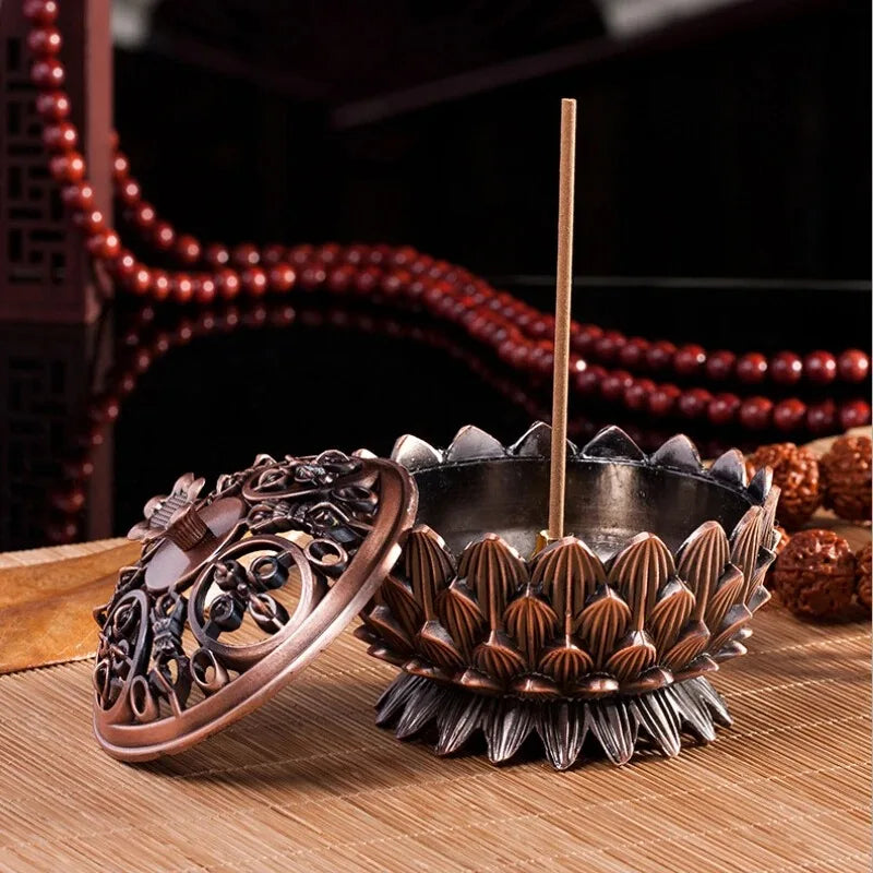 Eternal Zen Lotus Incense Burner 