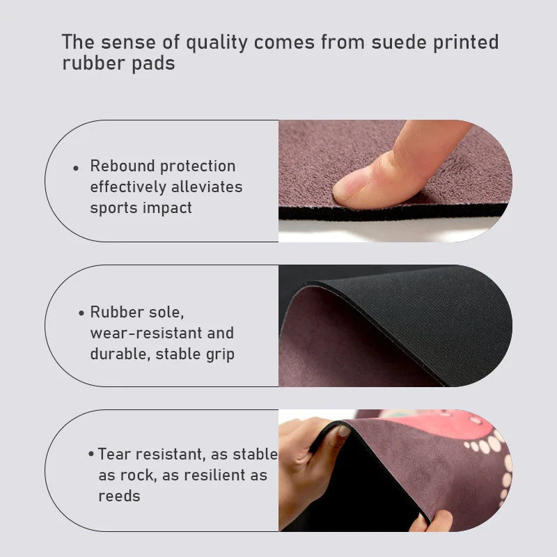 Circular Meditation Yoga Mat: Dual-Texture Serenity for Mind, Body & Space part